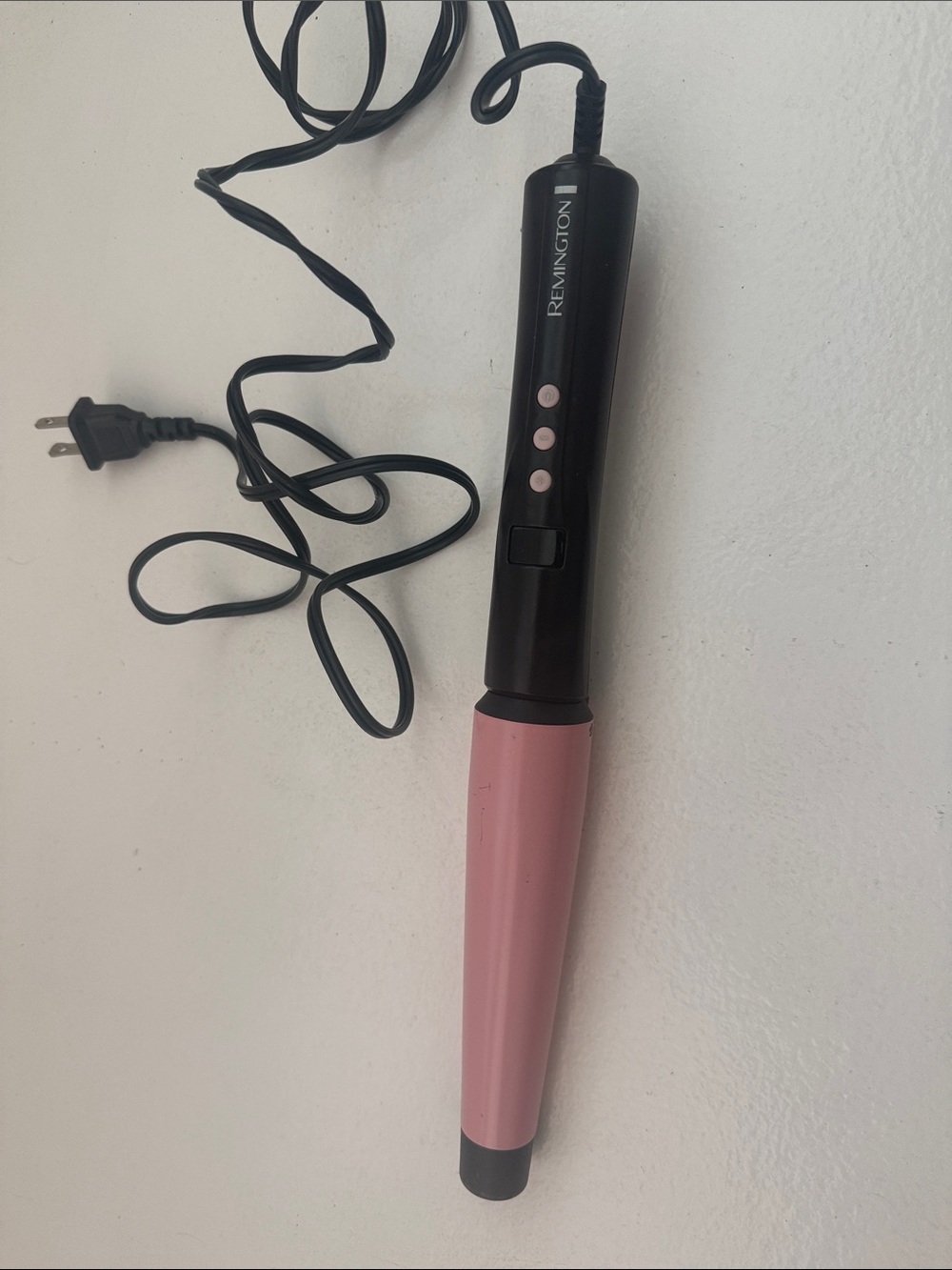 Remington Black & Pink Tapered Curling Wand